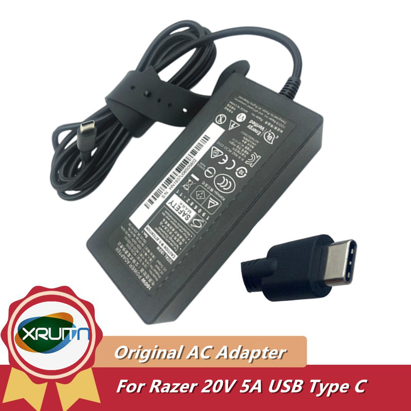 Genuine Razer 65W USB-C Adapter Charger For Razer Blade Stealth – RC30-02390100, Tested Working