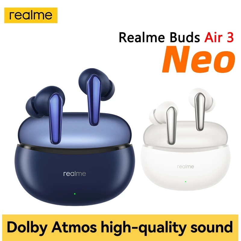 Realme Buds Air 3 Neo Earphone 30-hour Long Battery Life AI ENC Call ...