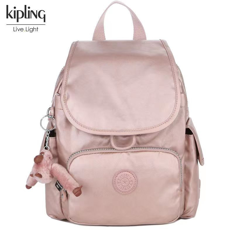 Rose gold kipling backpack hotsell
