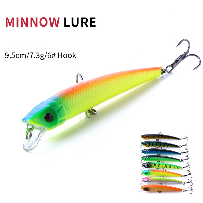 Bait Crankbait  Fishing Lure - Lure Fishing Minnow 95mm 7.3g