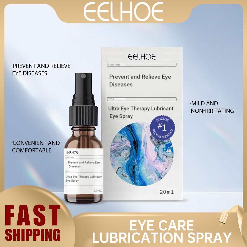 EELHOE Eye Care Lubricating Spray Alleviate eye fatigue dry red and blurred eyes Relieve Eye