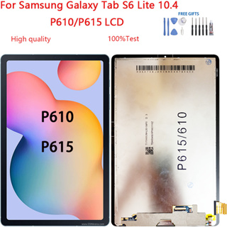 US For Samsung Galaxy Tab S6 Lite 10.4 SM-P610 SM-P615 LCD Display Touch  Screen