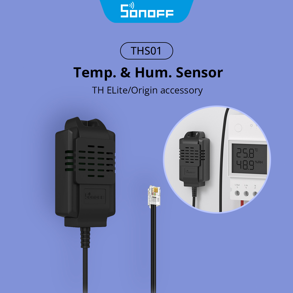 SONOFF THS01 Temp and Humidity Sensor TH Elite / TH Origin accessory