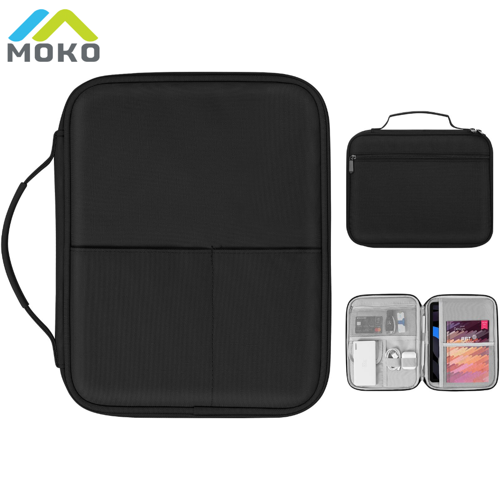MoKo 911 Inch Tablet Protective Sleeve Bag with Multiple Pockets for