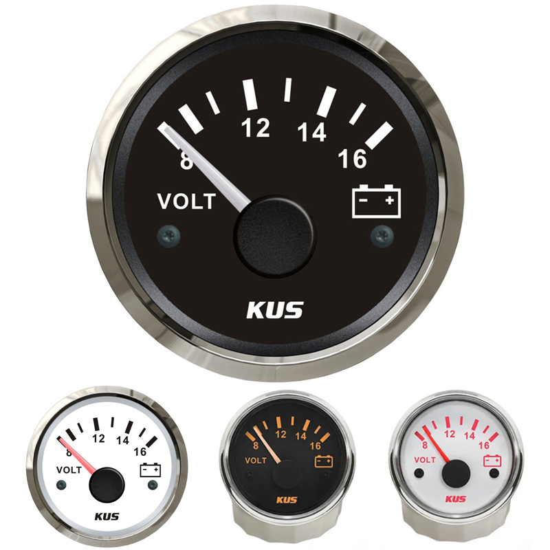 KUS 52mm Voltage Meters Voltage Gauges Pointer Voltmeters 816vdc