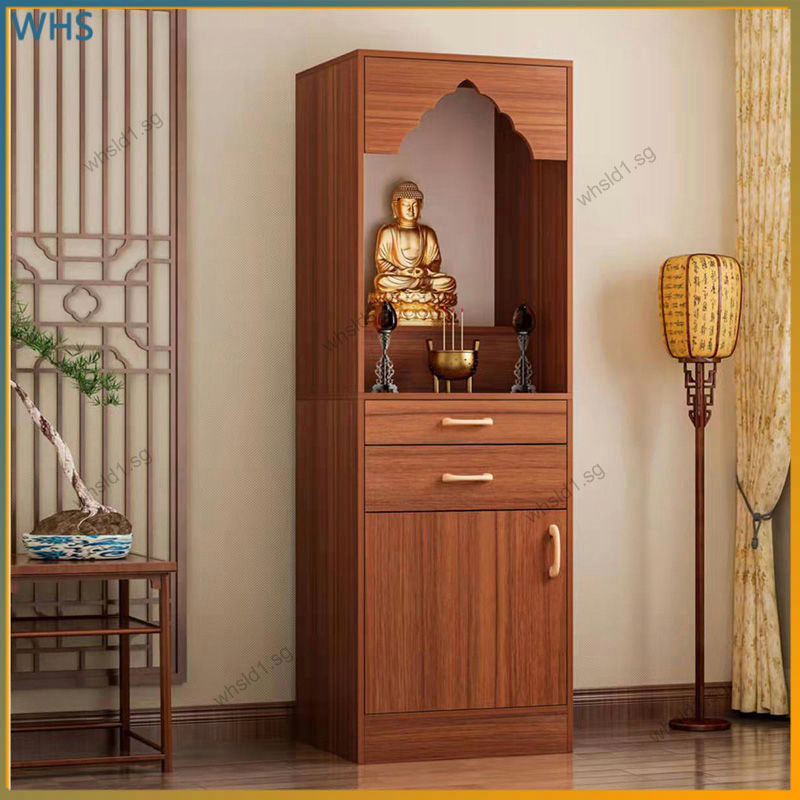 Buddha table Buddha statue display cabinet for the table Buddha table ...