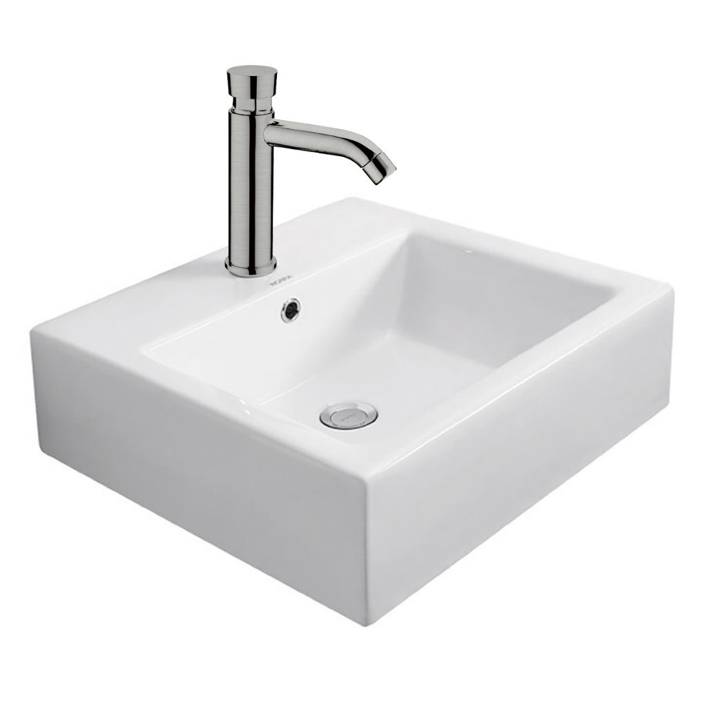 STAINLESS STEEL PUSH BUTTON SELF CLOSING TAP TIMED FLOW TAP INOX TIME