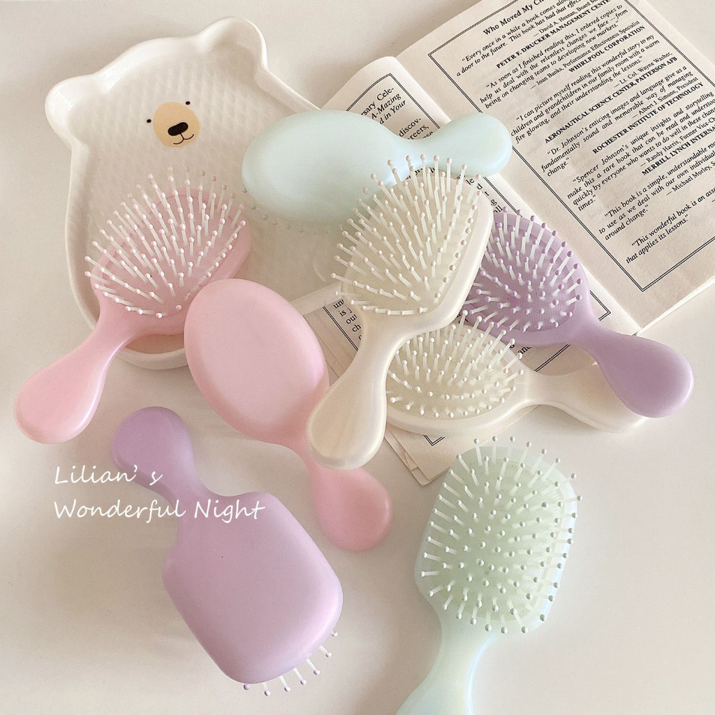 Mermaid Concubine Mini Comb Portable Massage Air Bag Comb Japanese Cute ...