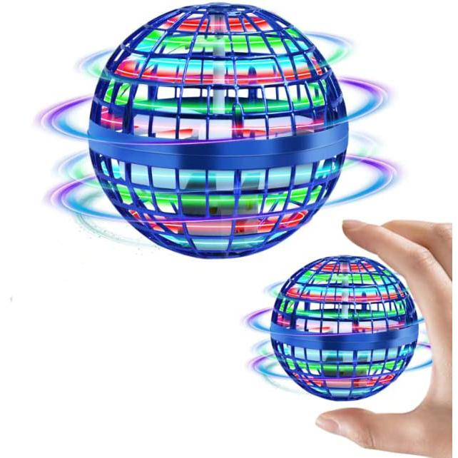 COLDPLAYUSB Flying Orb Toys 360° Rotating Flynova Pro UFO Flying Toy