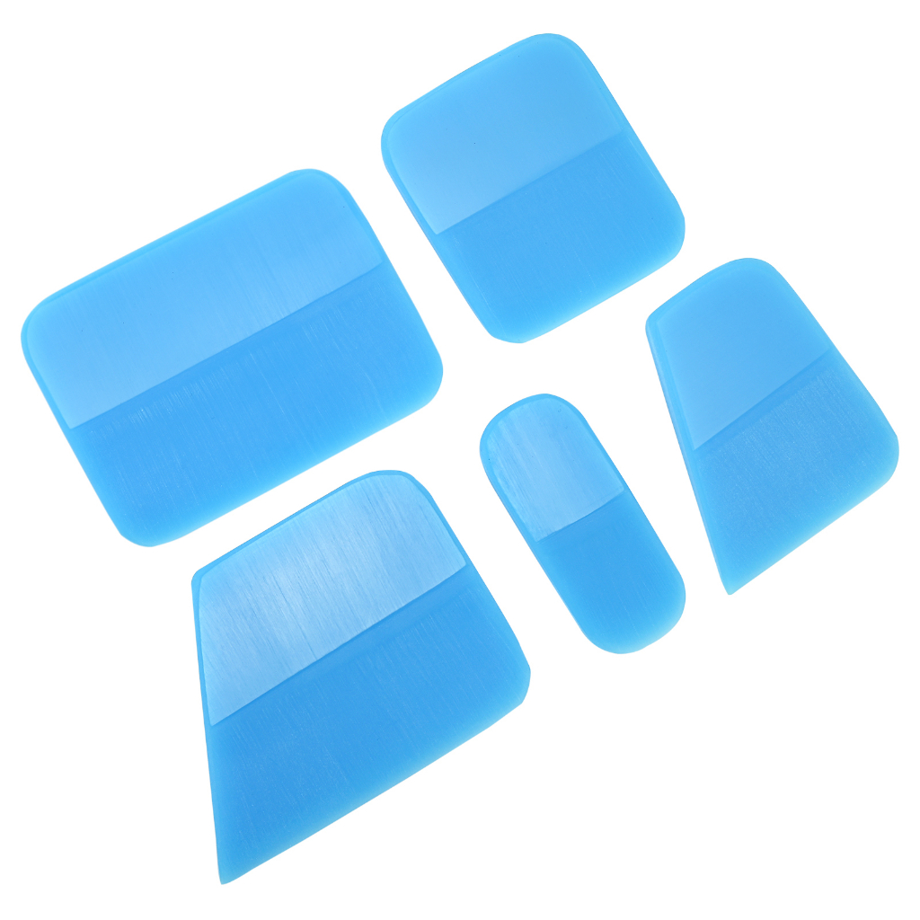 KTM 5pcs Window Tint Tools PPF Squeegee Set Carbon Fiber Sticker ...