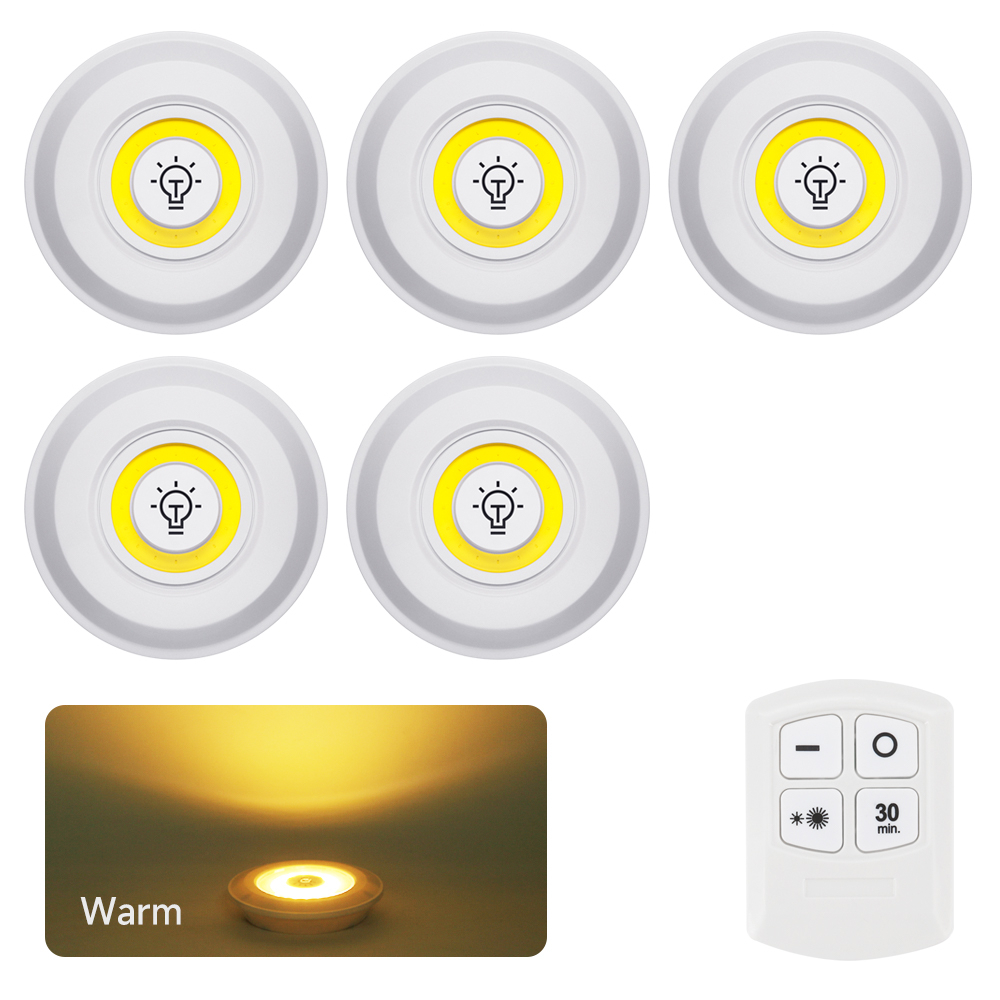 Smart Wireless Remote Control Night Light Decorative Kitchen Closet Staircase Aisle Bathroom