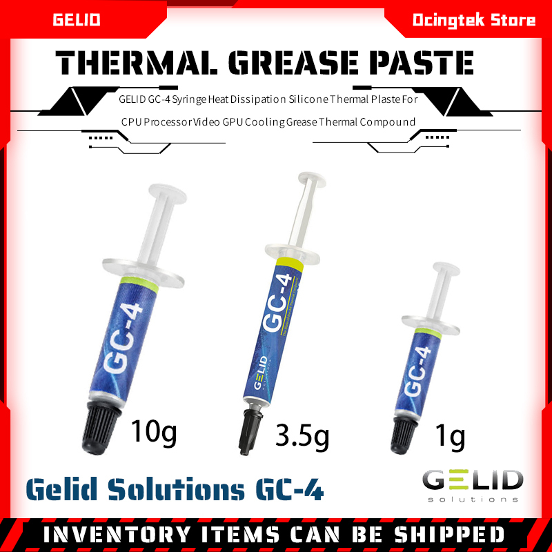 GELID GC4 Syringe Heat Dissipation Silicone Thermal Plaste For CPU