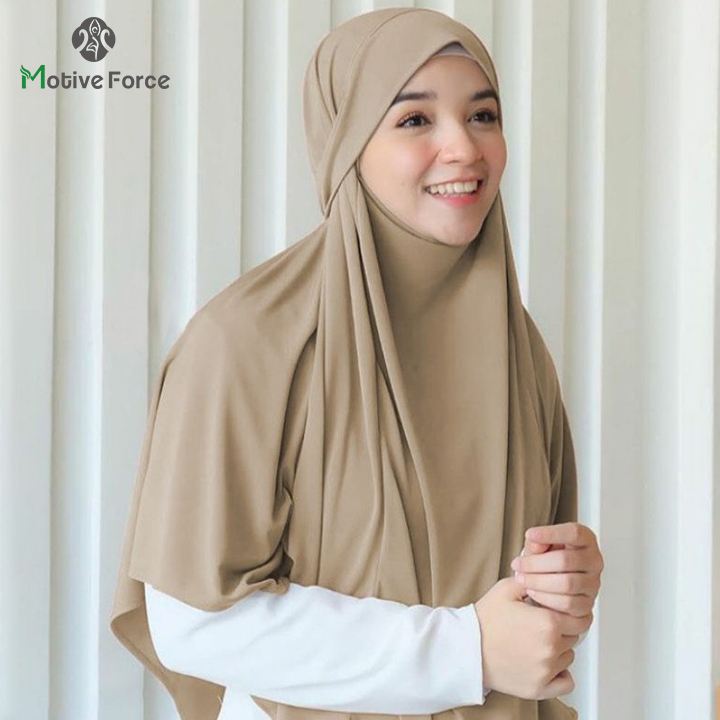 Jilbab Hijab Bergo Instant French Khimar Veil Tali Aminah Niqab Syari Standard Raya