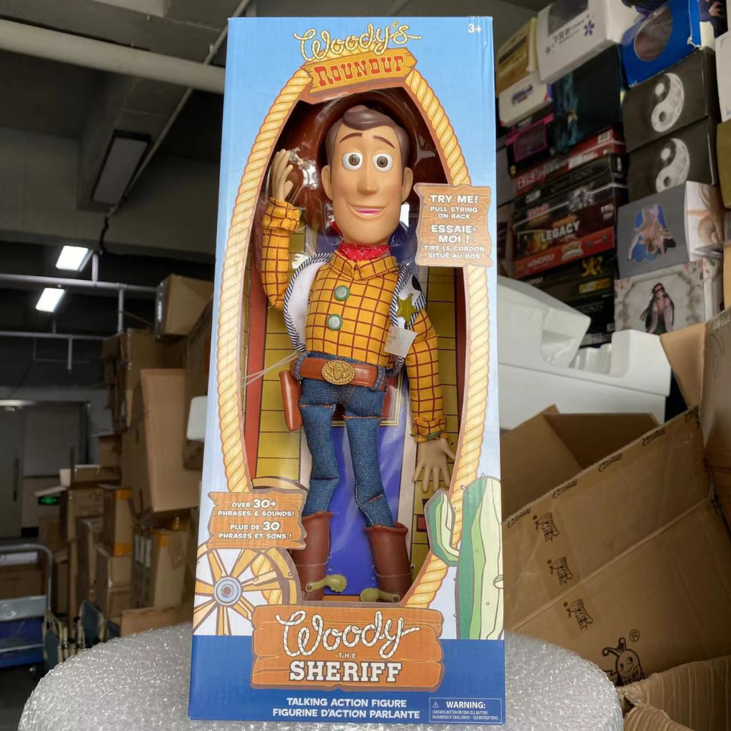 Woody the cheap sheriff talking figure