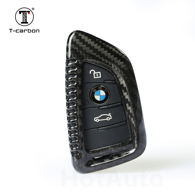 T-Carbon BMW Carbon Fiber Key Case Cover BMW G20 G30 X1 X3 X5 F15 F30 ...