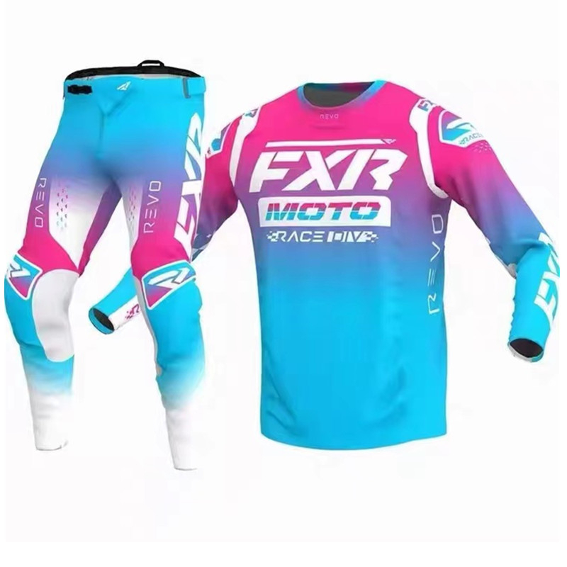 2023 FXR Motocross Racewear Racing Suits Motocross Jerseys Pants Combo Set Riding Gear Set fit for Motocycle Dirt Bike Offroad Shopee Malaysia