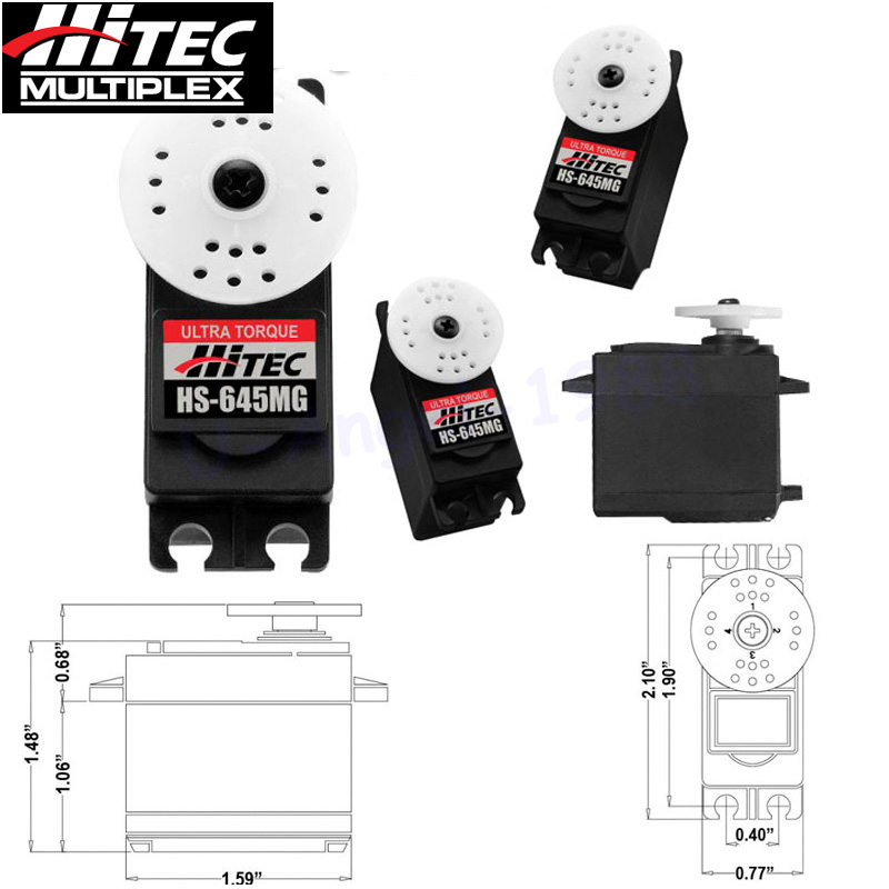 Original Hitec 645MG HS645 645 MG HS 645 HS645MG Steering Servo