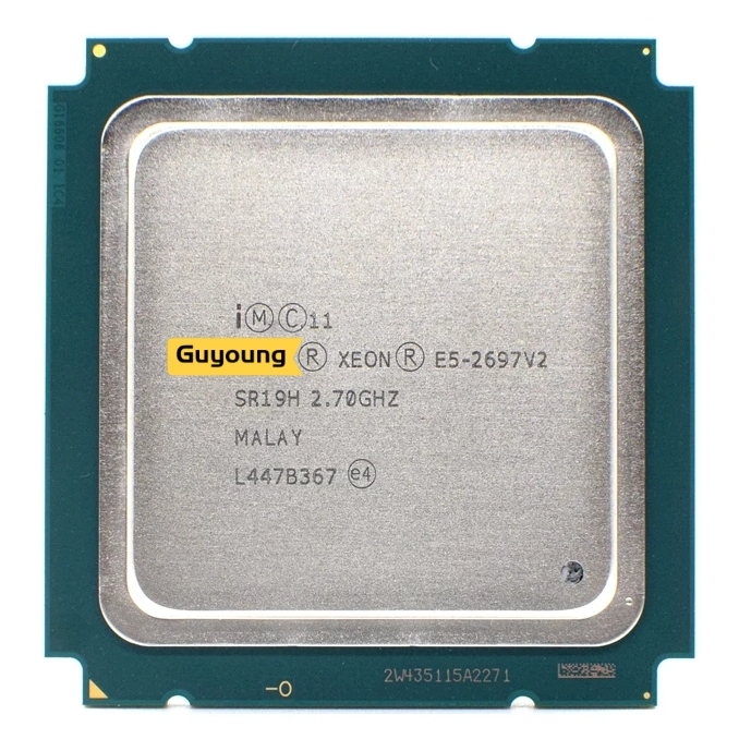 YZX Xeon E5 2697 V2 2697V2 E5-2697 V2 E5-2697V2 CPU Processor SR19H C2 ...