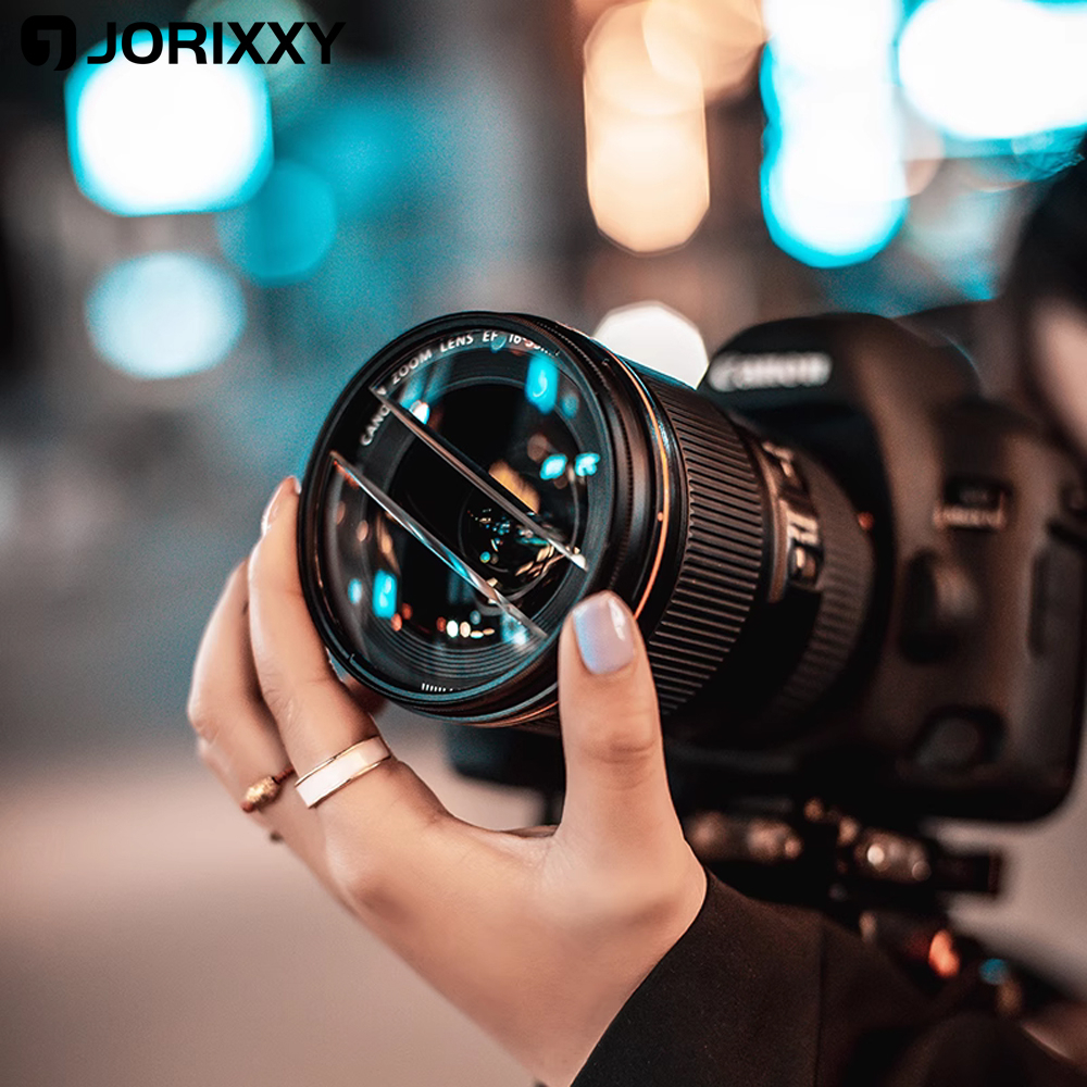JORIXXY Photography Foreground Bokeh Effect Filter Double Half Moon SLR ...