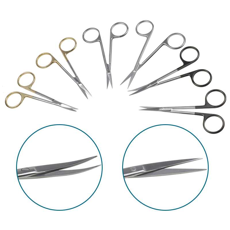 Ophthalmic Scissors Cosmetic Plastic Tools Ophthalmic Instrument Curved ...