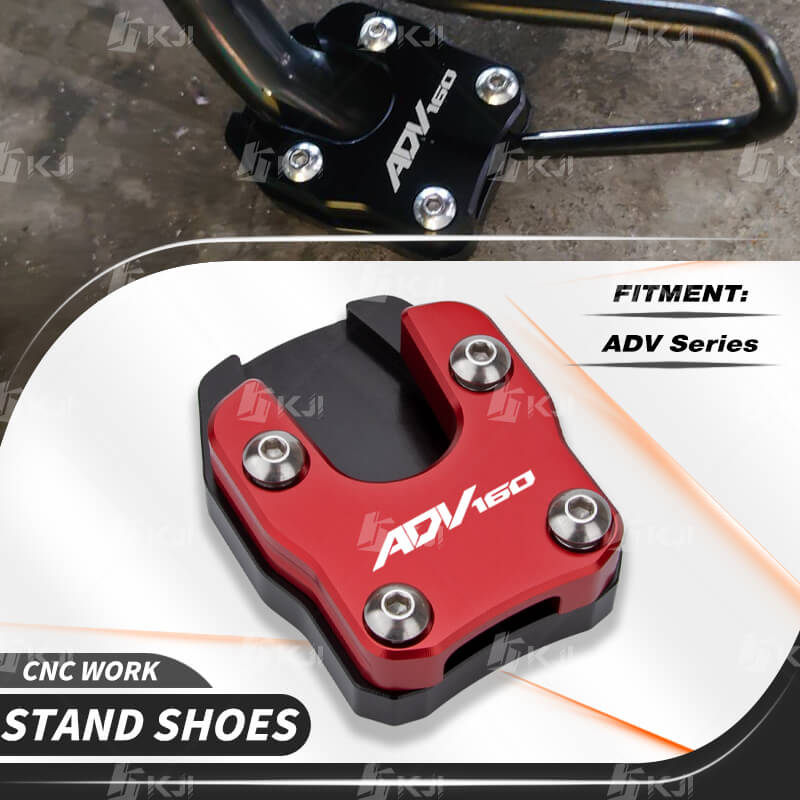 For Honda ADV160/ADV150 Modified Side Stand Shoes CNC Motorcycle Flat ...