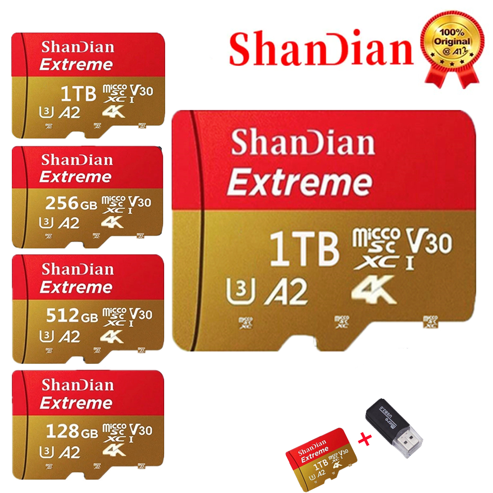 New Micro SD Card 1TB highspeed memory card 512GB TF SD card Level 10