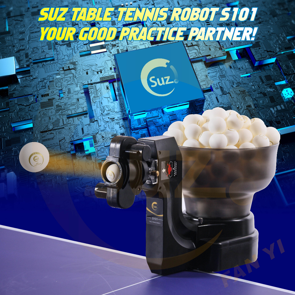 SUZS101 Table Tennis Ball Machine Automatic Table Tennis Ball Machine