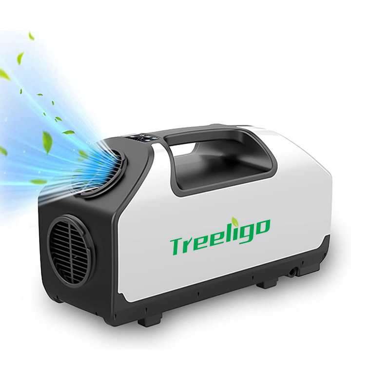 Treeligo 12V/24V Portable Electric Tent Air Conditioner Outdoor Mini Camping Air Conditioning
