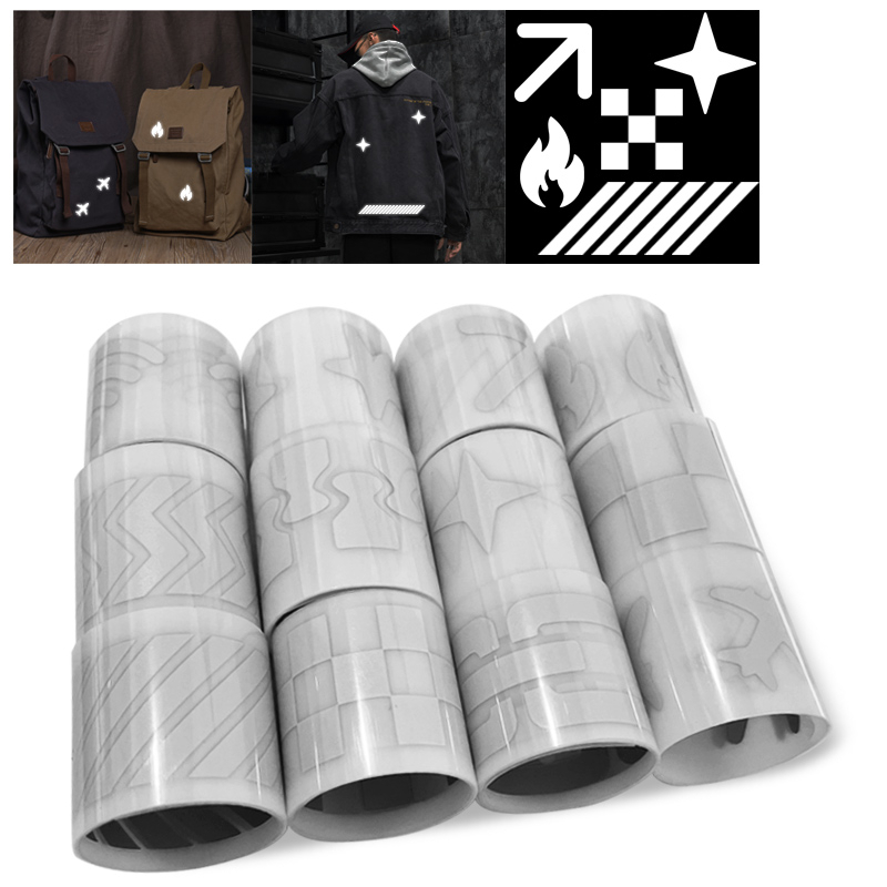 Reflective Craft Thermal Stickers Arrow Plane Wi-Fi Star Fire ...