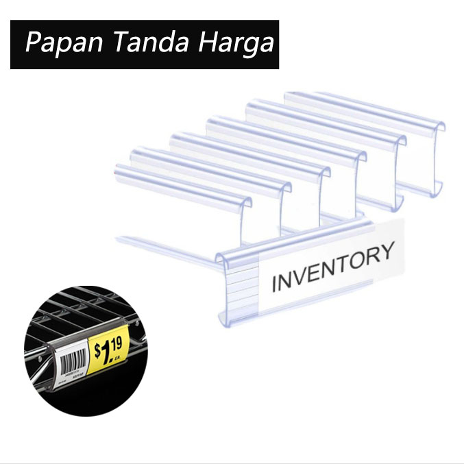 Price Tag Rack Card Strip Arc Label Outer Style Supermarket Shelf ...