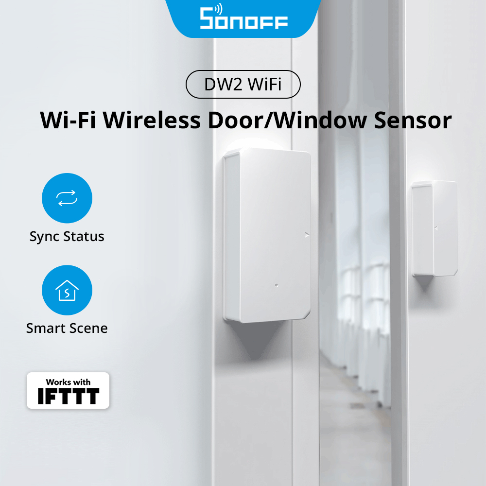 Sonoff DW2 WiFi Tür-/Fenstersensor - Smart Home Überwachung