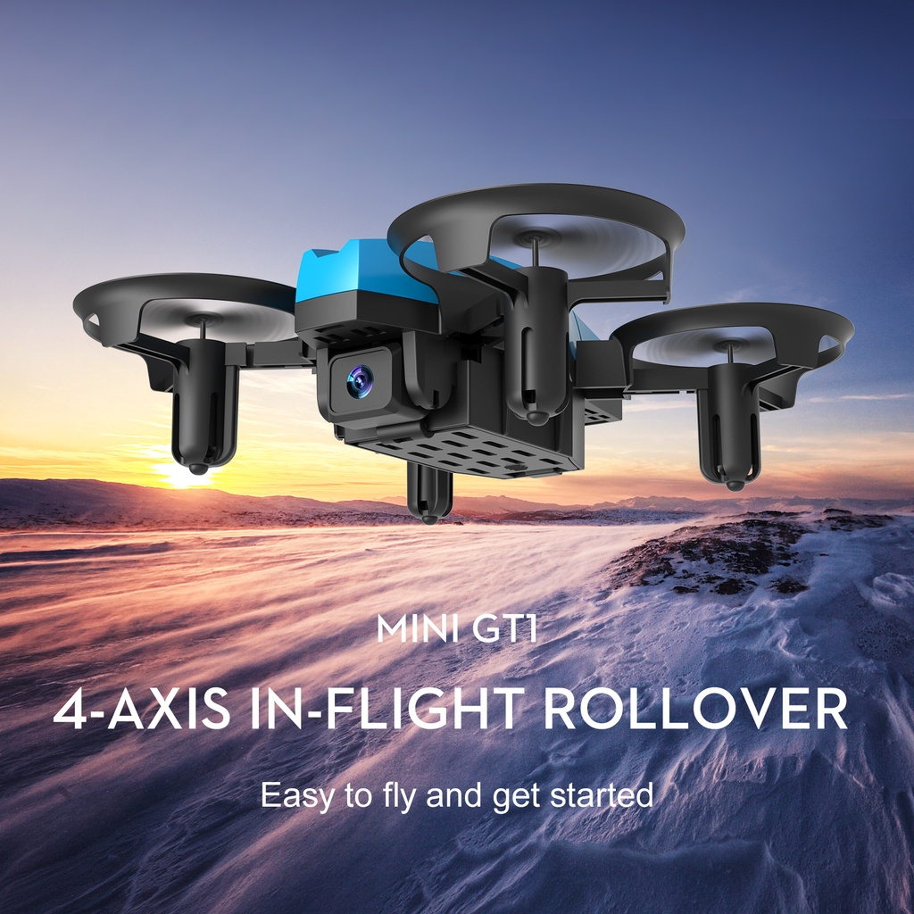 Mini Drone Rolling 360 Degree Rotation 2.4g Remote Control Toys Flat ...