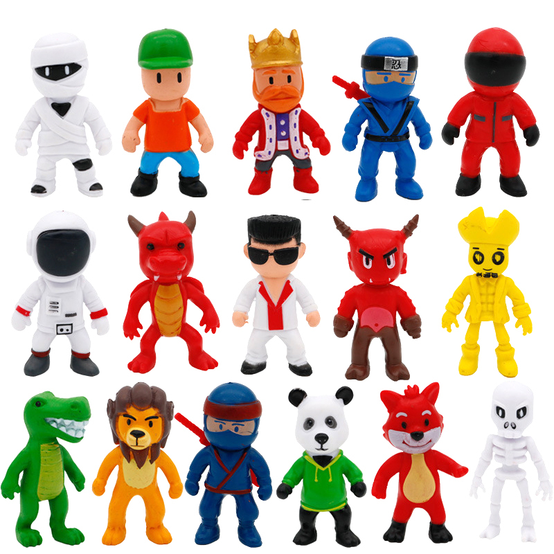 16pcs Stumble Guys Game Figures Miniature Figurines Dolls Kids Toys Kit ...