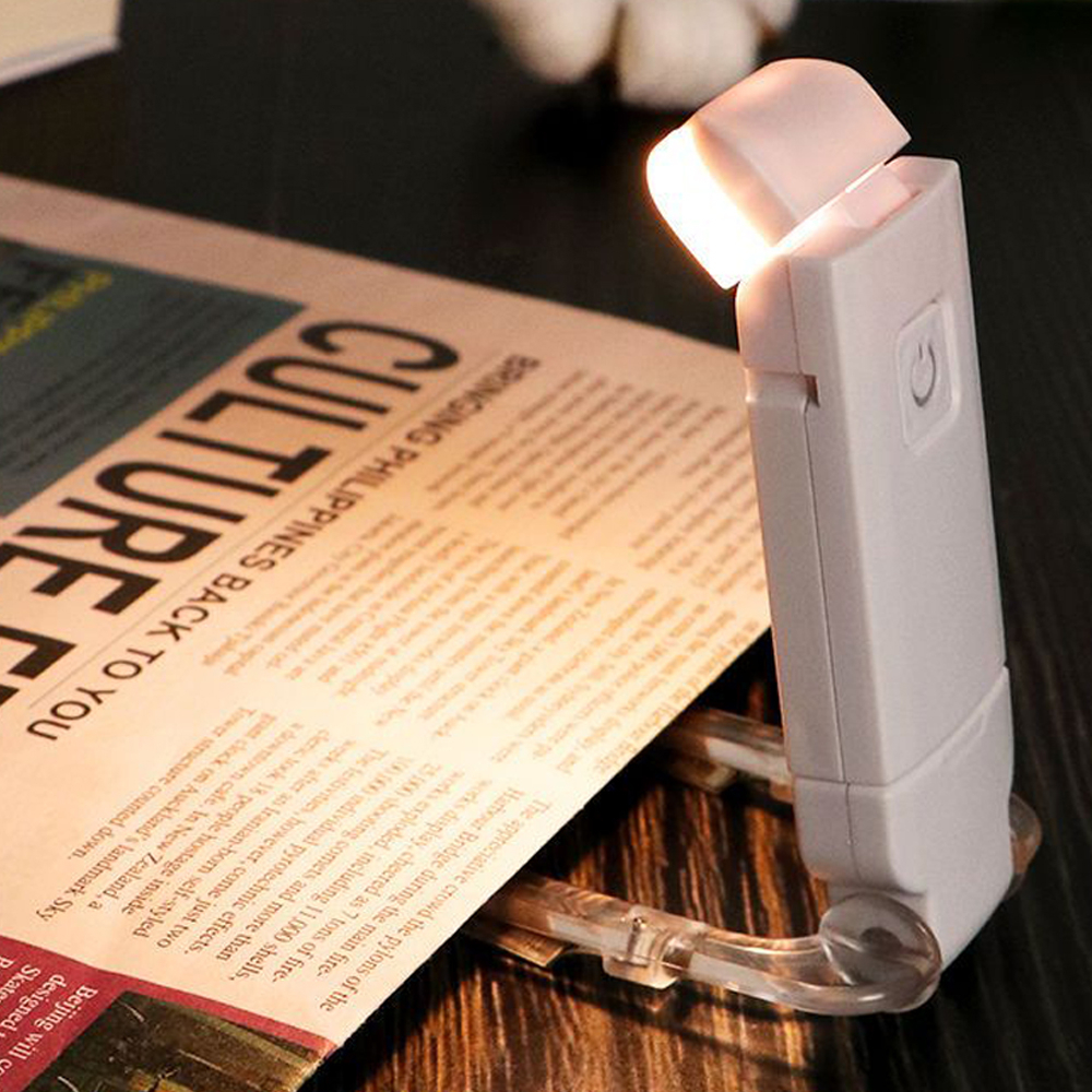 LED USB Rechargeable Book Light Reading Light Eye Protection Night