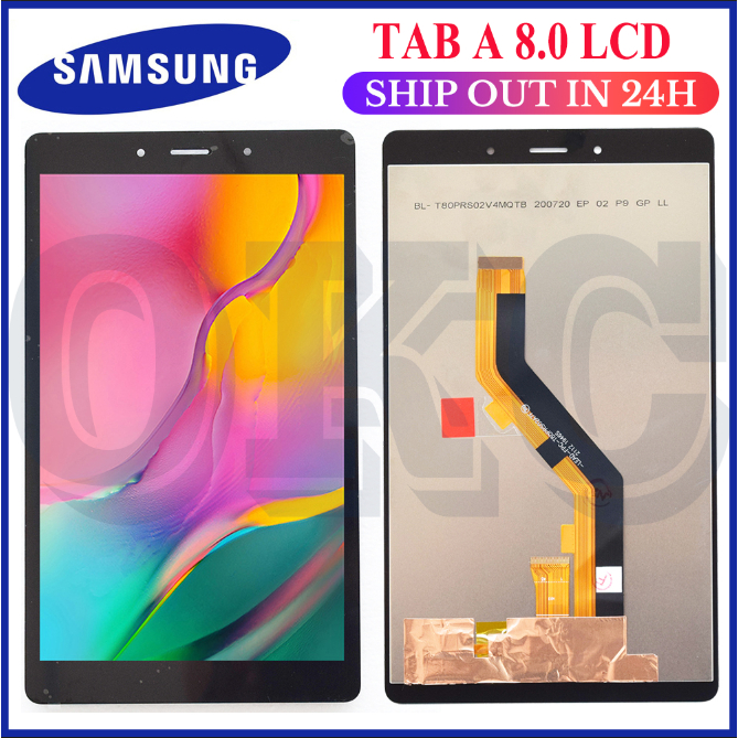 Original Samsung Tab A 8.0 2019 SMT290 SMT295 T290 T295 LCD Display