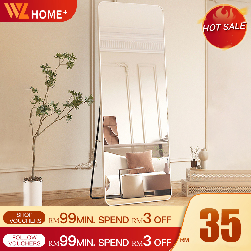 Standing Long Mirror Home decor Stand Fulllength mirror wall cermin