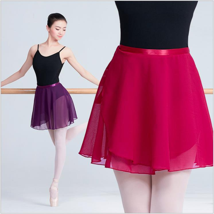 Casiler Ballett Tanzrock Chiffon - Verstellbarer Wrap Rock Für Mädchen & Frauen