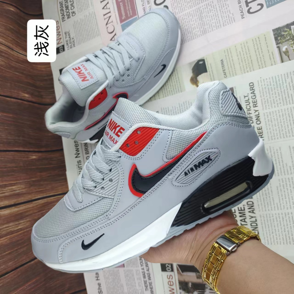 Air max 90 outlet red/white women's casual shoe