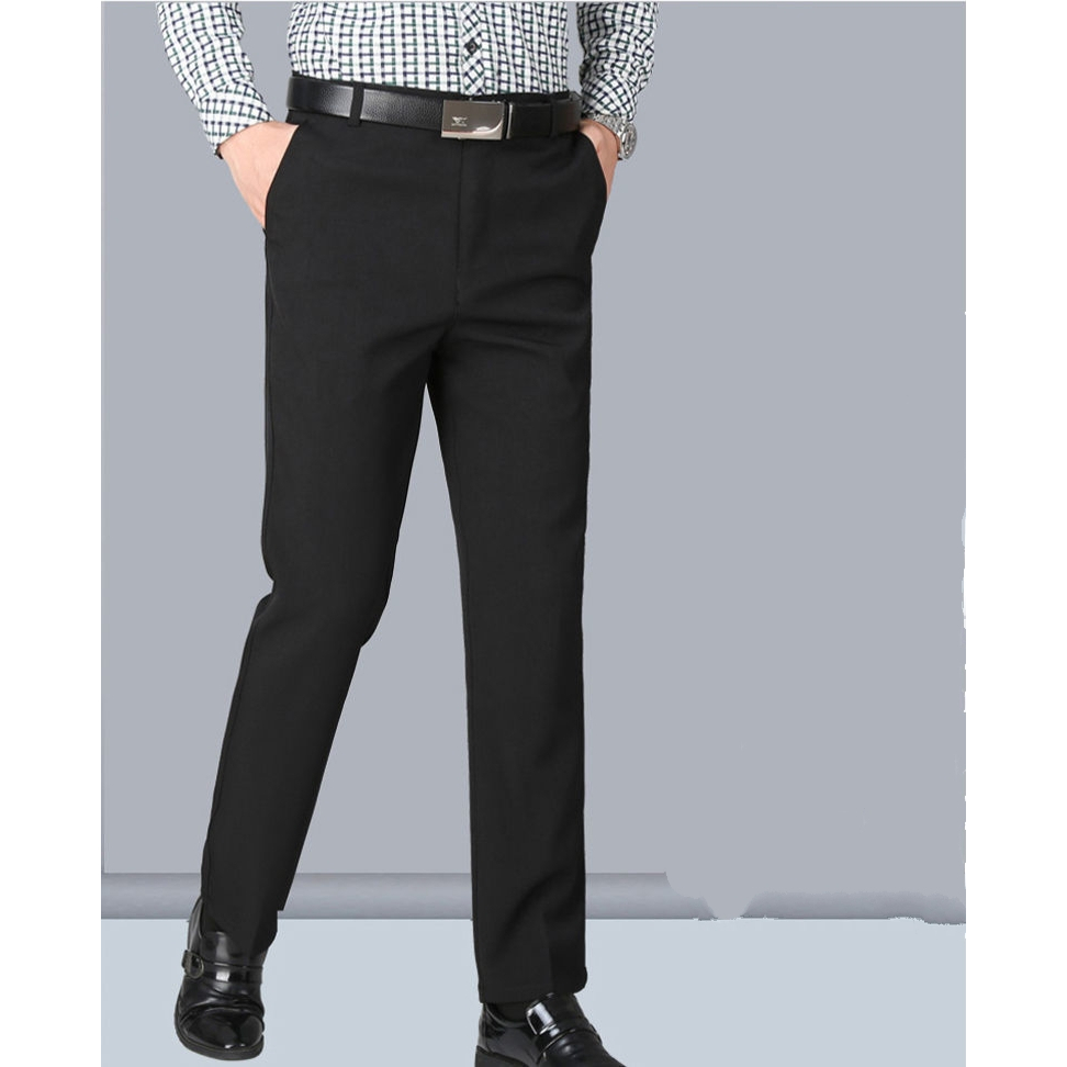 Men's Formal Pant Office Business Pants for Men Stretchable Elastic ...