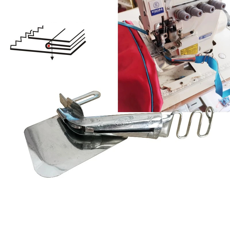 Cord Tape Binder Tape Cord String Piping Folder for Industrial Overlock