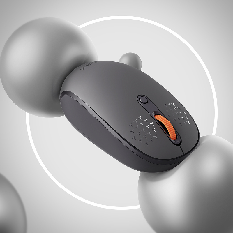 Baseus F01A Silent Mouse with 2.4GHz Optical Ergonomic PC Gaming Mice ...