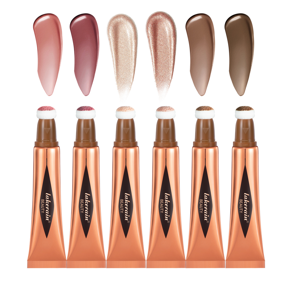 6pcs/set Liquid Contour stick ,Highlighter and Contour Beauty Wand