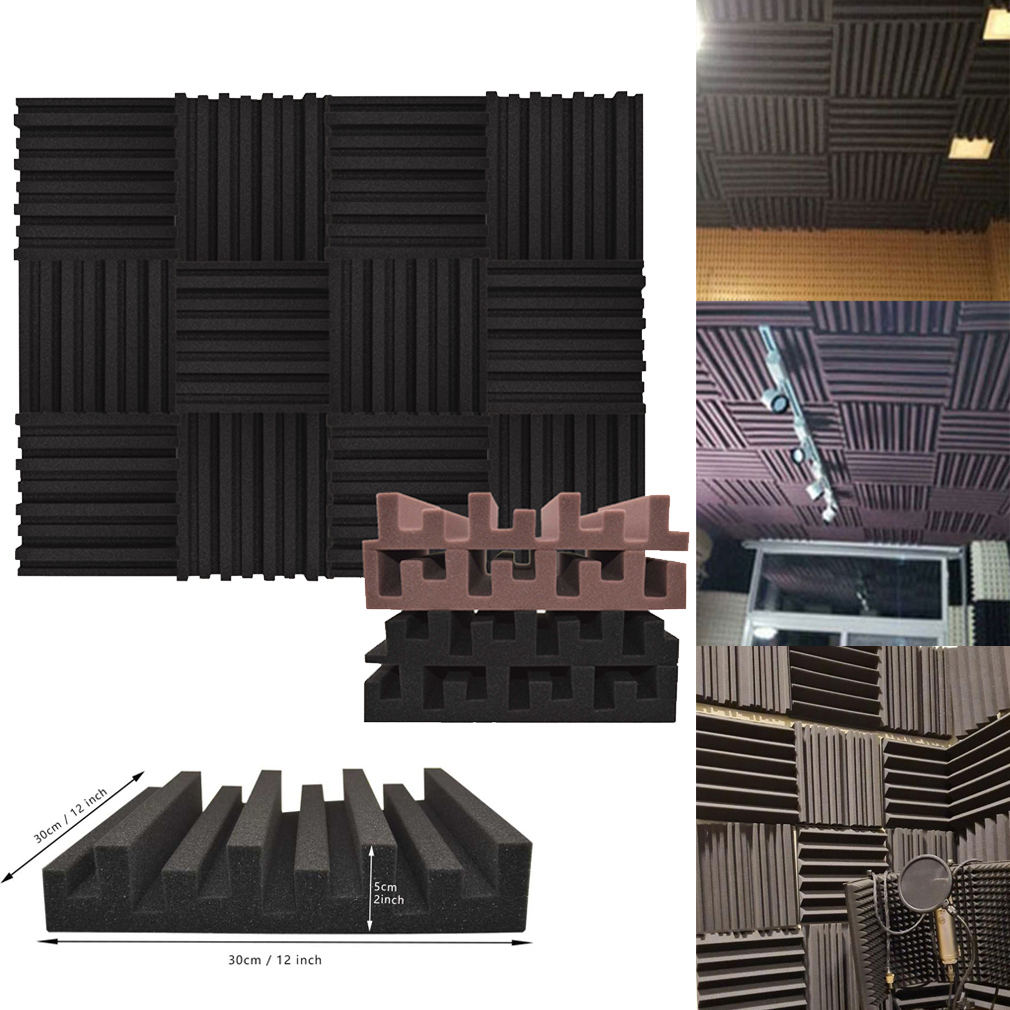 BEIYIN High Density Acoustic Sound Diffuser Panel Soundproofing Foam ...