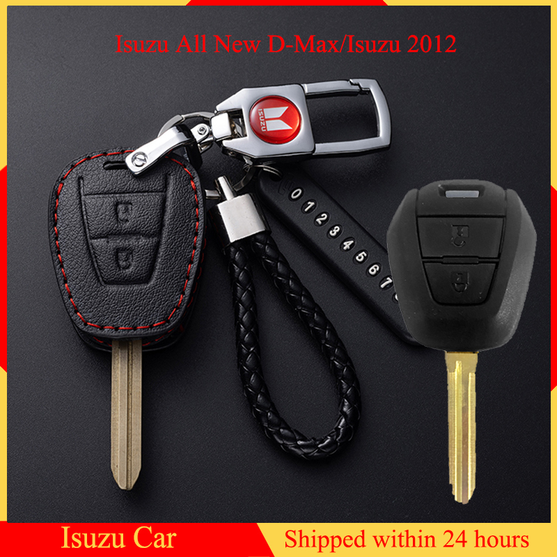 Sarung Kunci For Isuzu All New D-Max / Isuzu 2012 Remote Key Leather ...