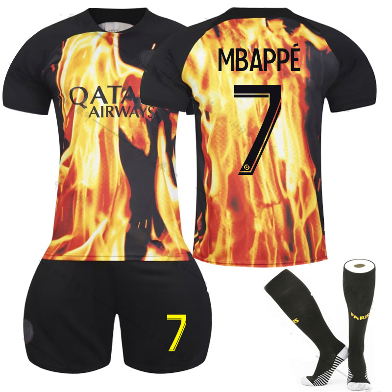 202324 Season PSG Special Edition Football Adult Kids Jersey Kit Paris