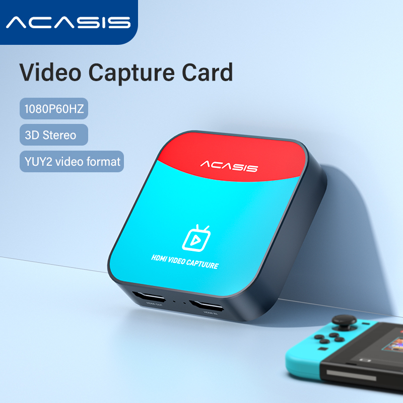 ACASIS binaural video capture card HDMI to USB3.0 4K30Hz input