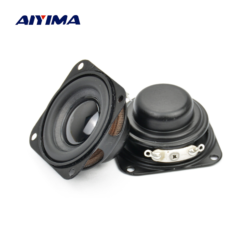 AIYIMA 2Pcs 4Ohm 3W 1.5Inch Subwoofer 40MM Bass Speaker 4Ohm 3W ...