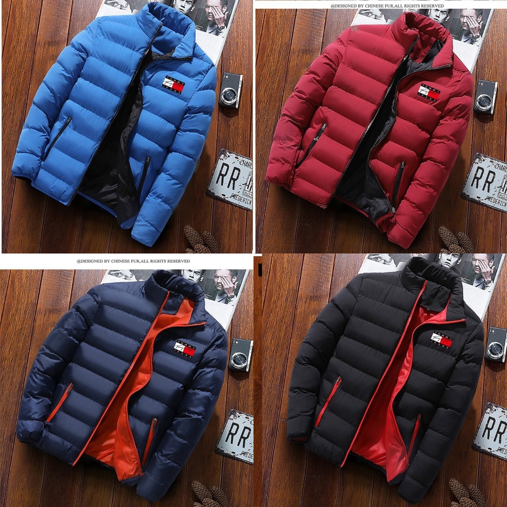Men's Thermal Jacket Casual Comfortable Thick Winter Shopee Malaysia