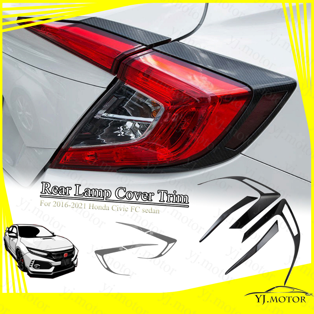 Matte Black ABS Rear Trunk Spoiler For 2016-2018 Honda Civic With 3rd Brake Light - Sleek Look & Easy Fit 2 thumbnail image