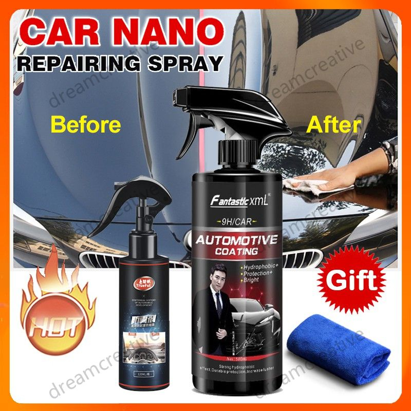 500ml Car Nano Spray Coating Quick Polish GETMORE Trueful Fantastic XML ...